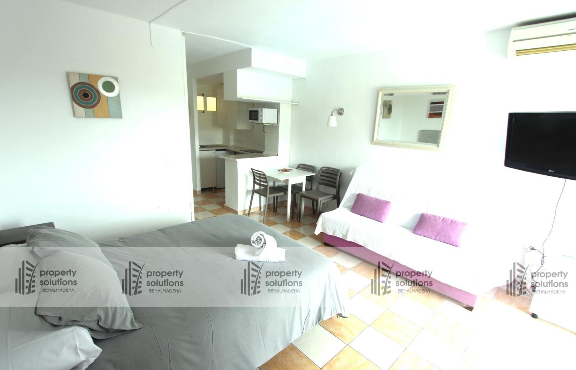 427 Estudio En Jupiter Apartamentos - Vista A La Piscina, El Mar Y Las Montana Benalmádena Dış mekan fotoğraf